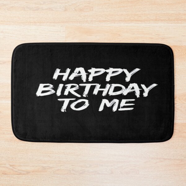 Item preview, Bold “Happy Birthday to Me” Typography – Fun Self‑Celebration Quote Design for Birthday Lovers designed and sold by Bright Nest Studio.