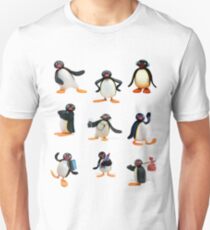 Pingu Stimmung Unisex T-Shirt