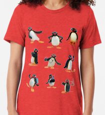 Pingu mood Tri-blend T-Shirt