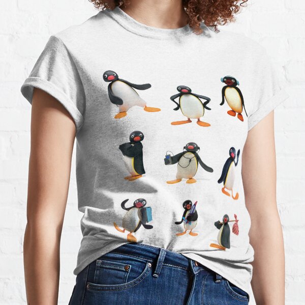 Estado de ánimo Pingu Camiseta clásica