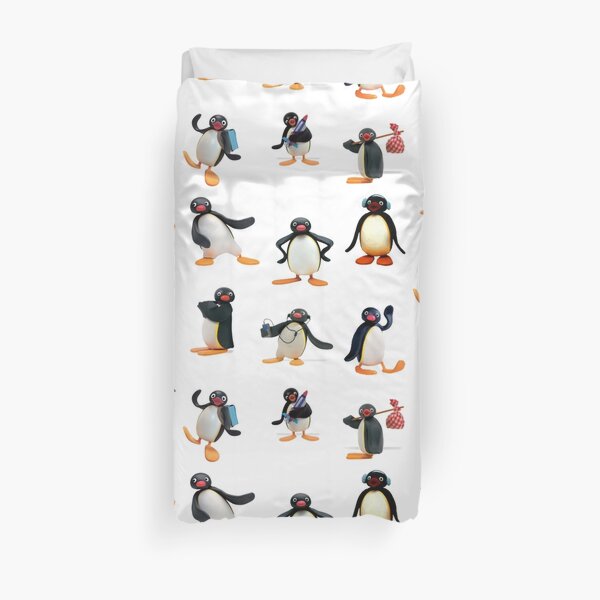 Pingu mood Duvet Cover
