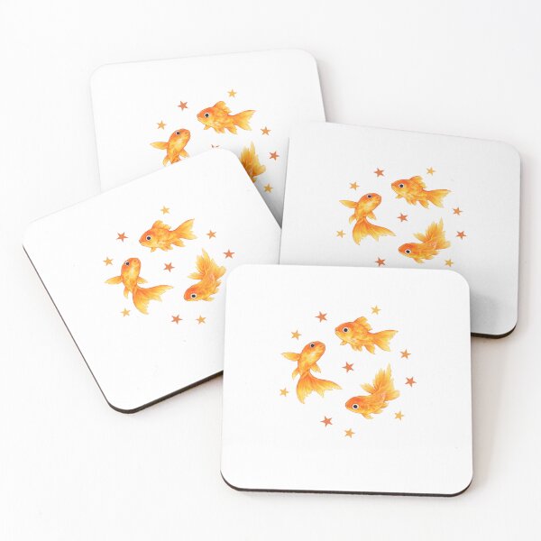Item preview, Goldfish Kawaii Sticker Orange designed and sold by DigiHouse.