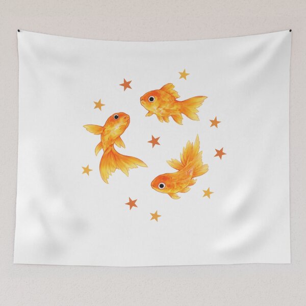 Item preview, Goldfish Kawaii Sticker Orange designed and sold by DigiHouse.