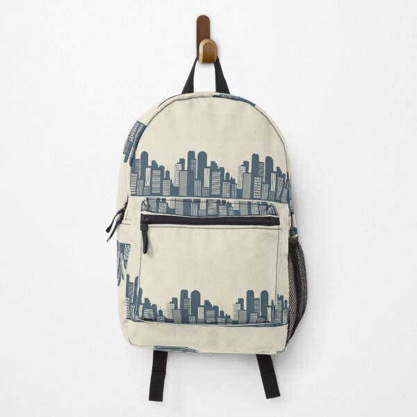 Item preview, Modern City Skyline Seamless Pattern – Minimalist Silhouette designed and sold by Midnight Veil Designs.