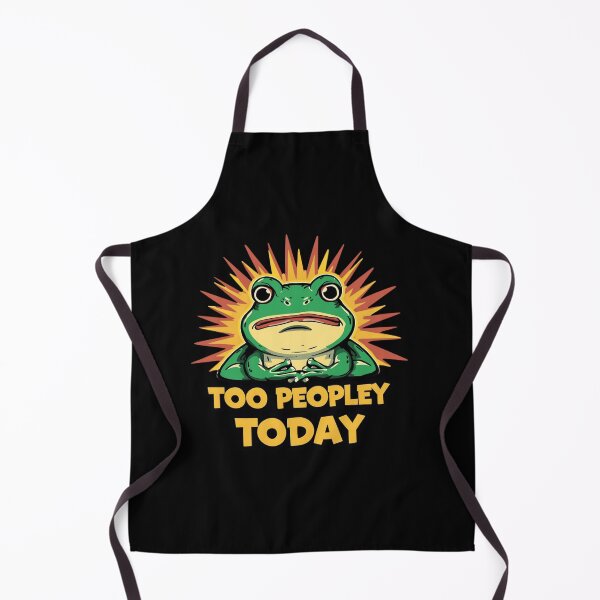 Item preview, Funny introver frog ver 7 |animal humour|Pet Day | Frog animals meme-Funny Pet Lover Meme – Cute Cat & Dog Sticker | Kitty Kitten Animal Humor | Cat Lover Gift designed and sold by mndesignworx.