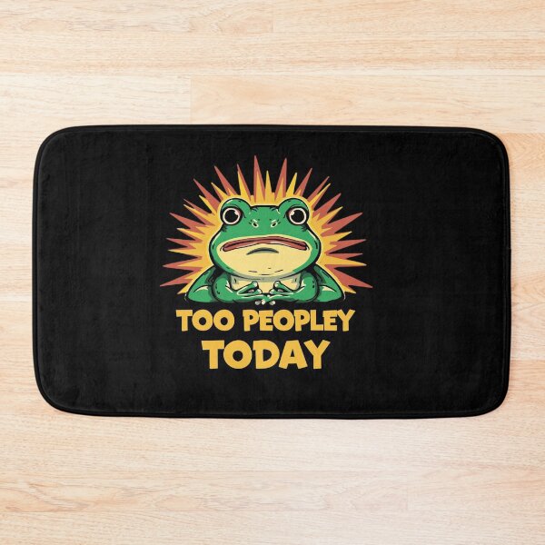 Item preview, Funny introver frog ver 7 |animal  humour|Pet Day | Frog animals meme-Funny Pet Lover Meme – Cute Cat & Dog Sticker | Kitty Kitten Animal Humor | Cat Lover Gift designed and sold by mndesignworx.