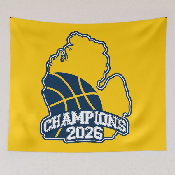Item preview, Champions 2026 Basketball Michigan Mitten Graphic Shirt College Style Fan Tee designed and sold by ReggieRaggz.