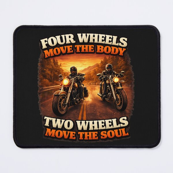 Item preview, Two Wheels Moves the Soul designed and sold by TaTaMaTa-Art.