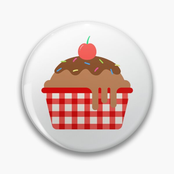 Item preview, Chocolate Ice Cream Cup with Drip Glaze Sprinkles and Cherry for Summer Picnic Party designed and sold by nuchz.