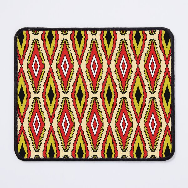 Item preview, Thai ethnic pattern in red and black  designed and sold by Sukjai@Design.