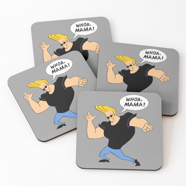 Item preview, Johnny Bravo - Woah Mama! designed and sold by ZERO-MIND.