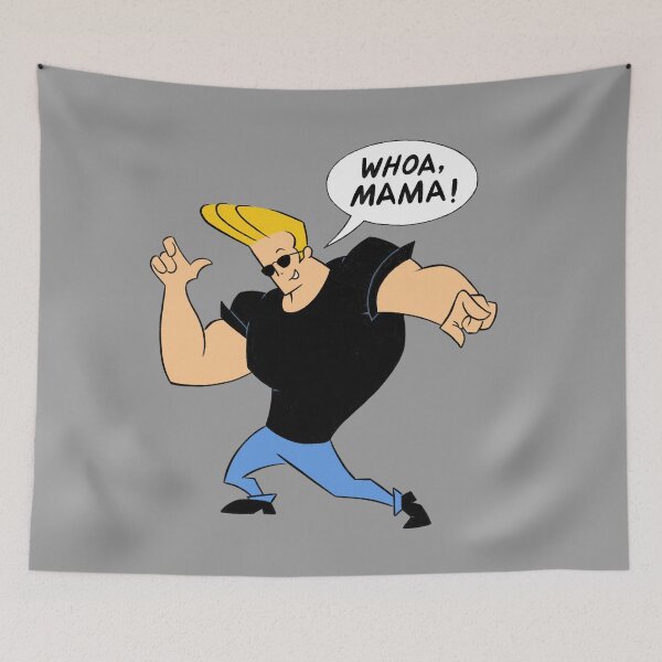 Item preview, Johnny Bravo - Woah Mama! designed and sold by ZERO-MIND.