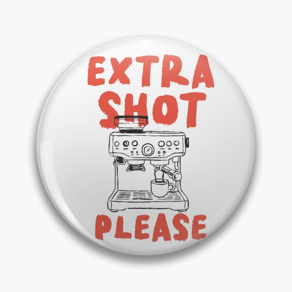 Item preview, Espresso Machine Sketch with Bold Typography designed and sold by KrisGraphic45.