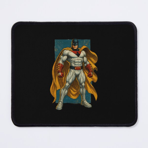 Item preview, Space Ghost Retro Superhero Cartoon Hero Illustration designed and sold by HMSDZ.