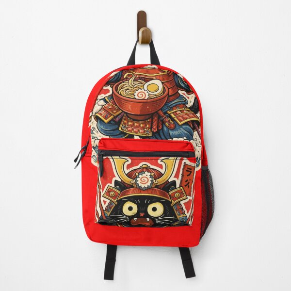 Item preview, Samurai Cat Ramen Warrior Japanese Funny Anime designed and sold by ZenvyraLab.