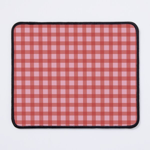 Item preview, Strawberries and Cream Gingham Plaid Print designed and sold by Daniel Bevis Design.