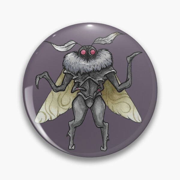 Item preview, The Mothman - Cryptid Watercolor Painting designed and sold by Thai Martin Art Junk.