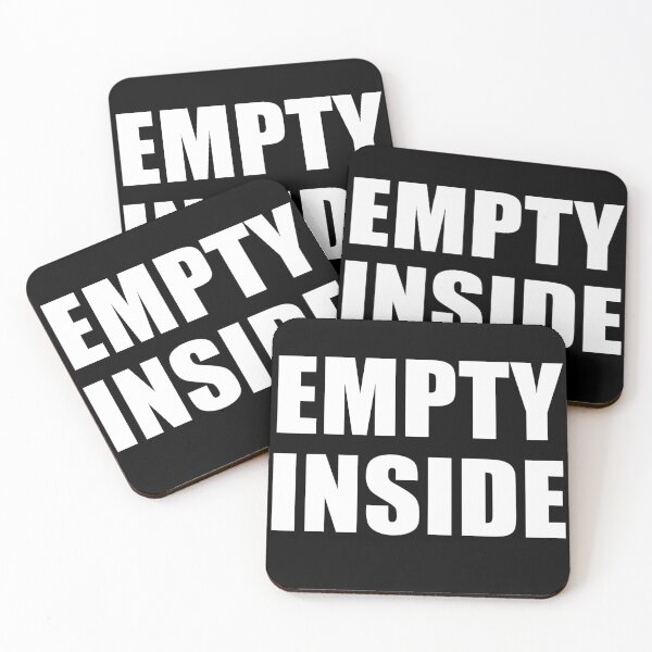 Item preview, Empty Inside Minimalist Outline lettering designed and sold by deluxus.