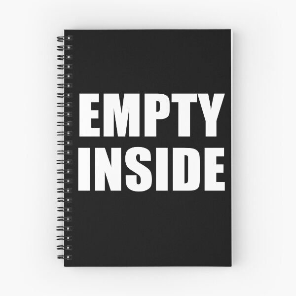 Item preview, Empty Inside Minimalist Outline lettering designed and sold by deluxus.