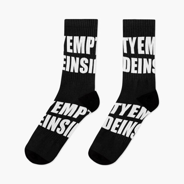 Item preview, Empty Inside Minimalist Outline lettering designed and sold by deluxus.