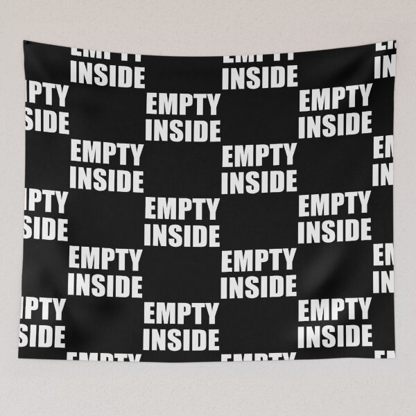 Item preview, Empty Inside Minimalist Outline lettering designed and sold by deluxus.