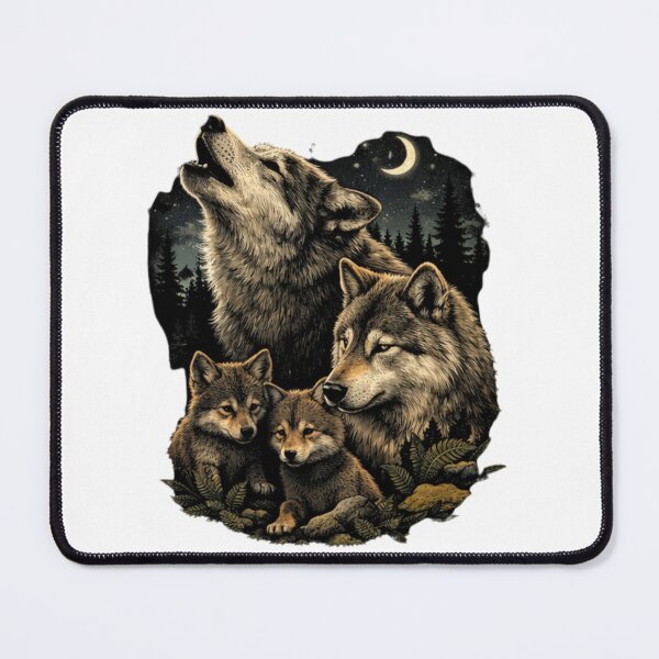 Item preview, Wolf Family designed and sold by Bear-Art.