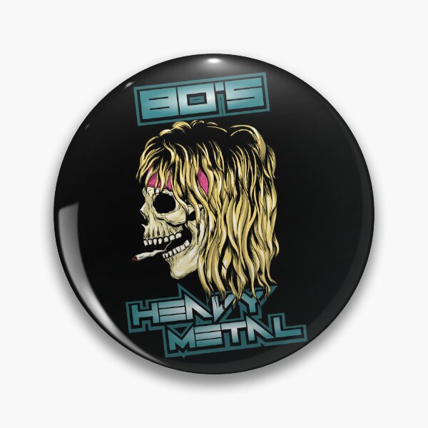Item preview, 80's Heavy Metal Skull  designed and sold by MagicEyesOnly.