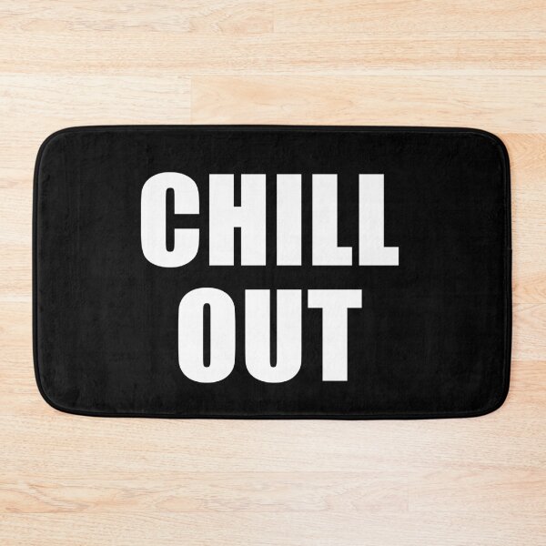 Item preview, Chill Out Minimalist Outline lettering designed and sold by deluxus.