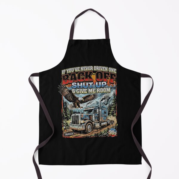 Item preview, Back Off Shut Up Give Me Room Trucker Eagle 90s designed and sold by graphixpolash.
