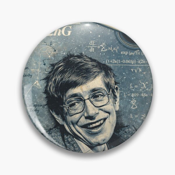 Item preview, Stephen Hawking: Pop Art Portrait - Physics Science Poster designed and sold by Mr Mustard Prints.