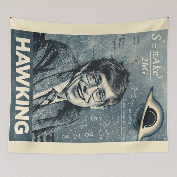 Item preview, Stephen Hawking: Pop Art Portrait - Physics Science Poster designed and sold by Mr Mustard Prints.