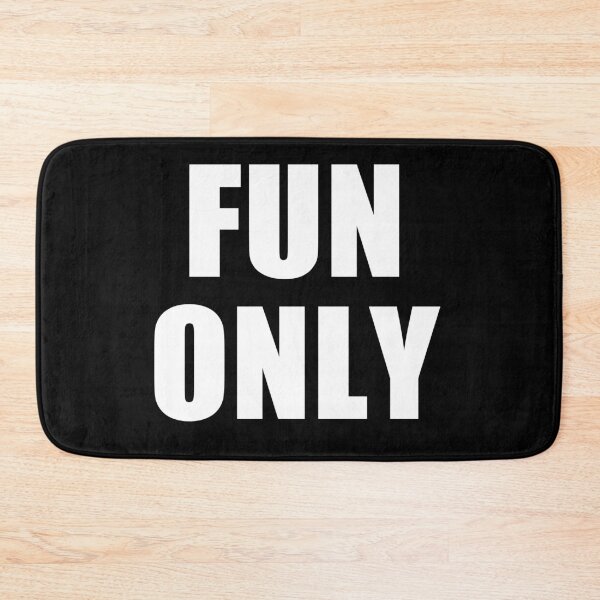 Artikelvorschau, Fun Only Minimalist Outline Statement Schriftzug entworfen und verkauft von deluxus.