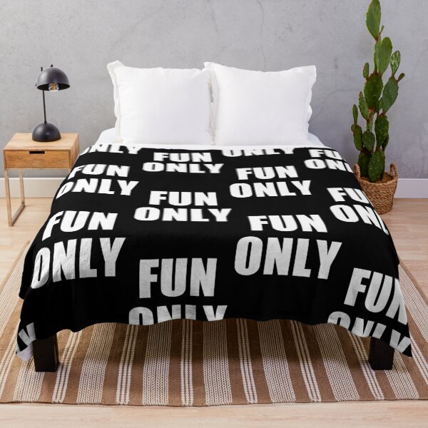 Item preview, Fun Only Minimalist Outline Statement Lettering designed and sold by deluxus.