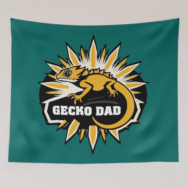 Item preview, Gecko Dad Illustration designed and sold by Corner-Distro.