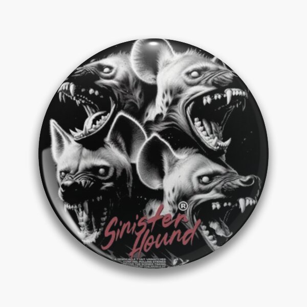 Item preview, Sinister Hound - Aggressive Hyena Pack Dark Streetwear designed and sold by GenZFashion000.