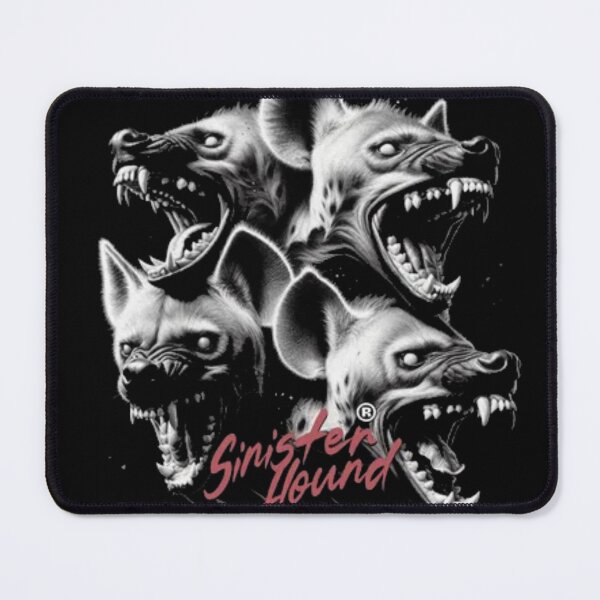 Item preview, Sinister Hound - Aggressive Hyena Pack Dark Streetwear designed and sold by GenZFashion000.