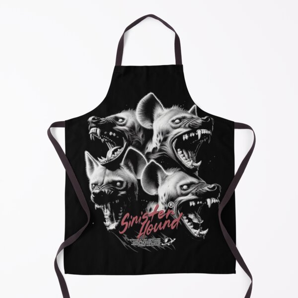 Item preview, Sinister Hound - Aggressive Hyena Pack Dark Streetwear designed and sold by GenZFashion000.