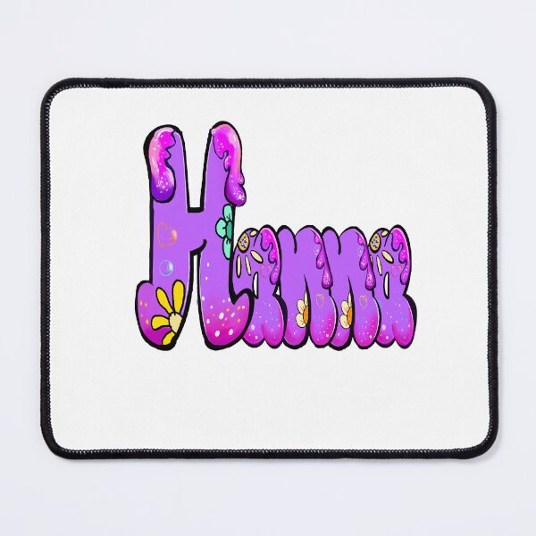 Item preview, Hanna popular girls first name in purple Personalized personalised customised name Hannah  designed and sold by Artonmytee.