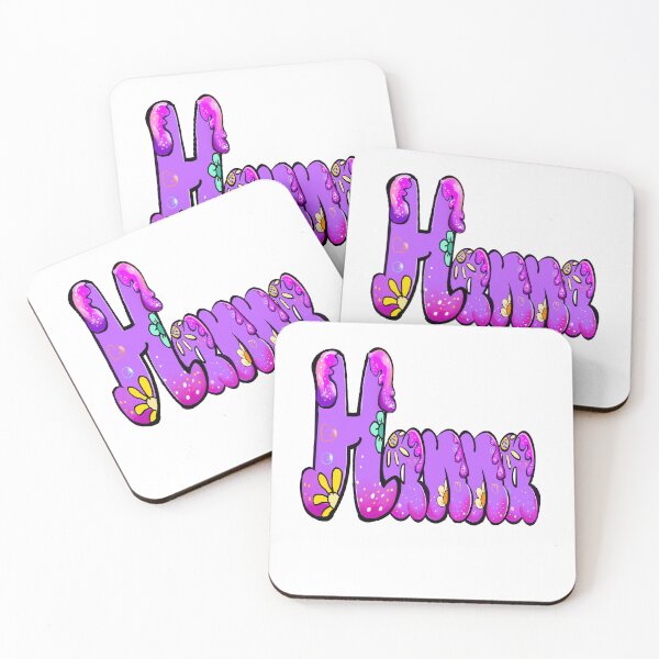 Item preview, Hanna popular girls first name in purple Personalized personalised customised name Hannah  designed and sold by Artonmytee.