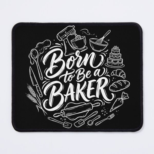 Item preview, Born To Be A Baker designed and sold by Birdie and Flynn.