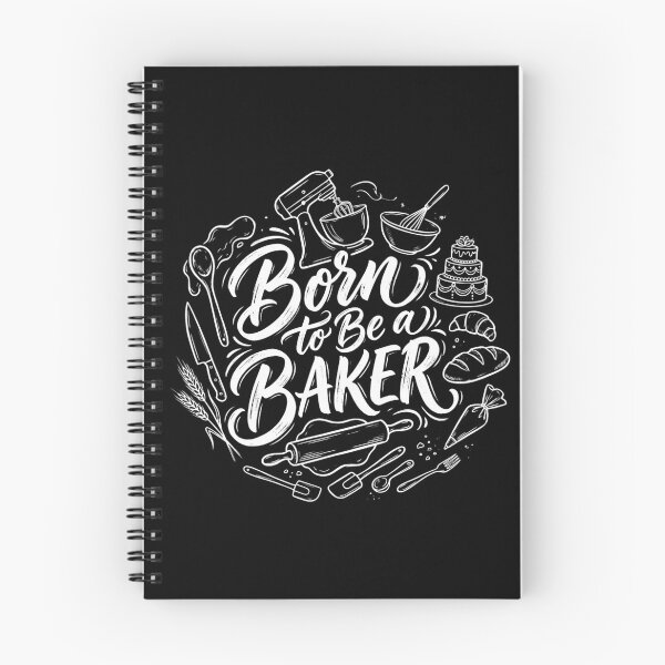 Item preview, Born To Be A Baker designed and sold by Birdie and Flynn.