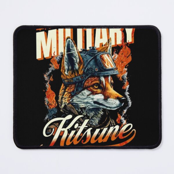 Item preview, Military Kitsune - Tactical Fox Japanese Streetwear designed and sold by GenZFashion000.