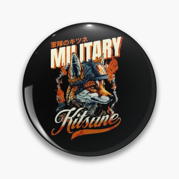 Item preview, Military Kitsune - Tactical Fox Japanese Streetwear designed and sold by GenZFashion000.