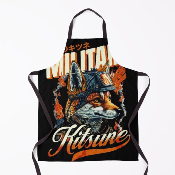 Item preview, Military Kitsune - Tactical Fox Japanese Streetwear designed and sold by GenZFashion000.
