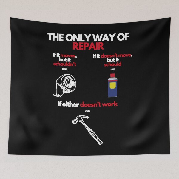 Item preview, Funny Mechanic Repair Guide Tool Humor Tee designed and sold by Emberglowo.