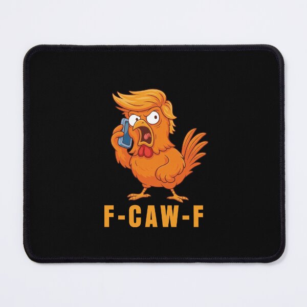 Item preview, F-Caw-F Trump Chicken caricature designed and sold by JaquelinDach.