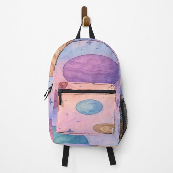 Item preview, Cosmic colorful dreamy planet illustration designed and sold by NivyasArtistry.