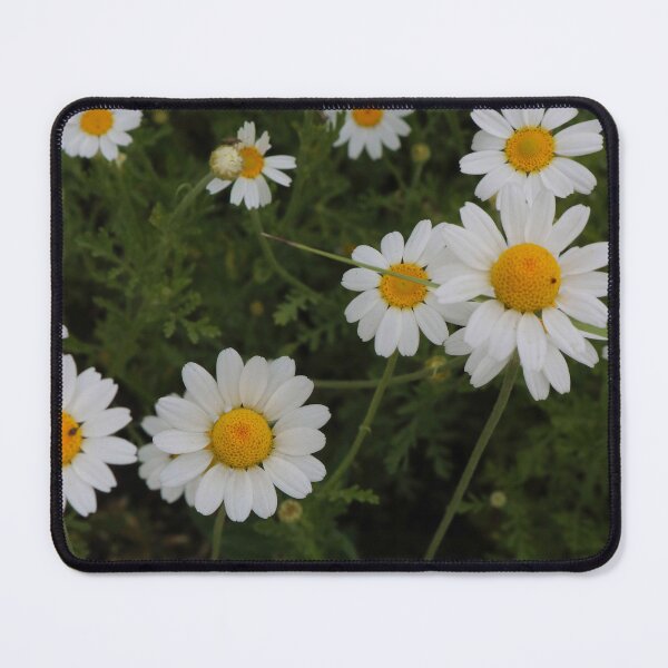 Item preview, White Daisies Meadow Pattern - Cottagecore Aesthetic Photography designed and sold by vikko-art.