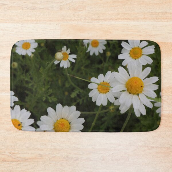 Item preview, White Daisies Meadow Pattern - Cottagecore Aesthetic Photography designed and sold by vikko-art.
