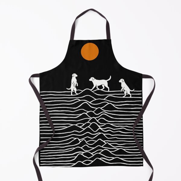 Item preview, Three Dogs Joy Division Minimalist Art Orange Sun Funny Dog designed and sold by Bongocomic.